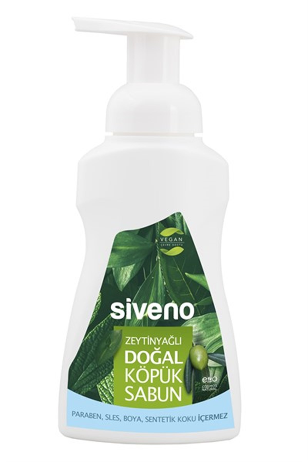 Siveno Zeytinyağlı Doğal Köpük Sabun 250 Ml