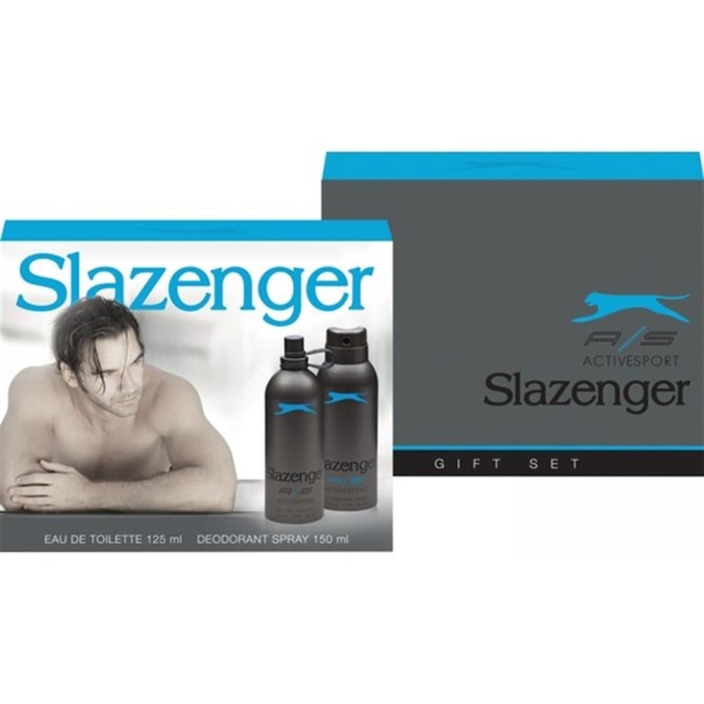 Slazenger Active Sport Mavi 125 Edt Ml Erkek Parfüm + 150 Ml Deodorant Set