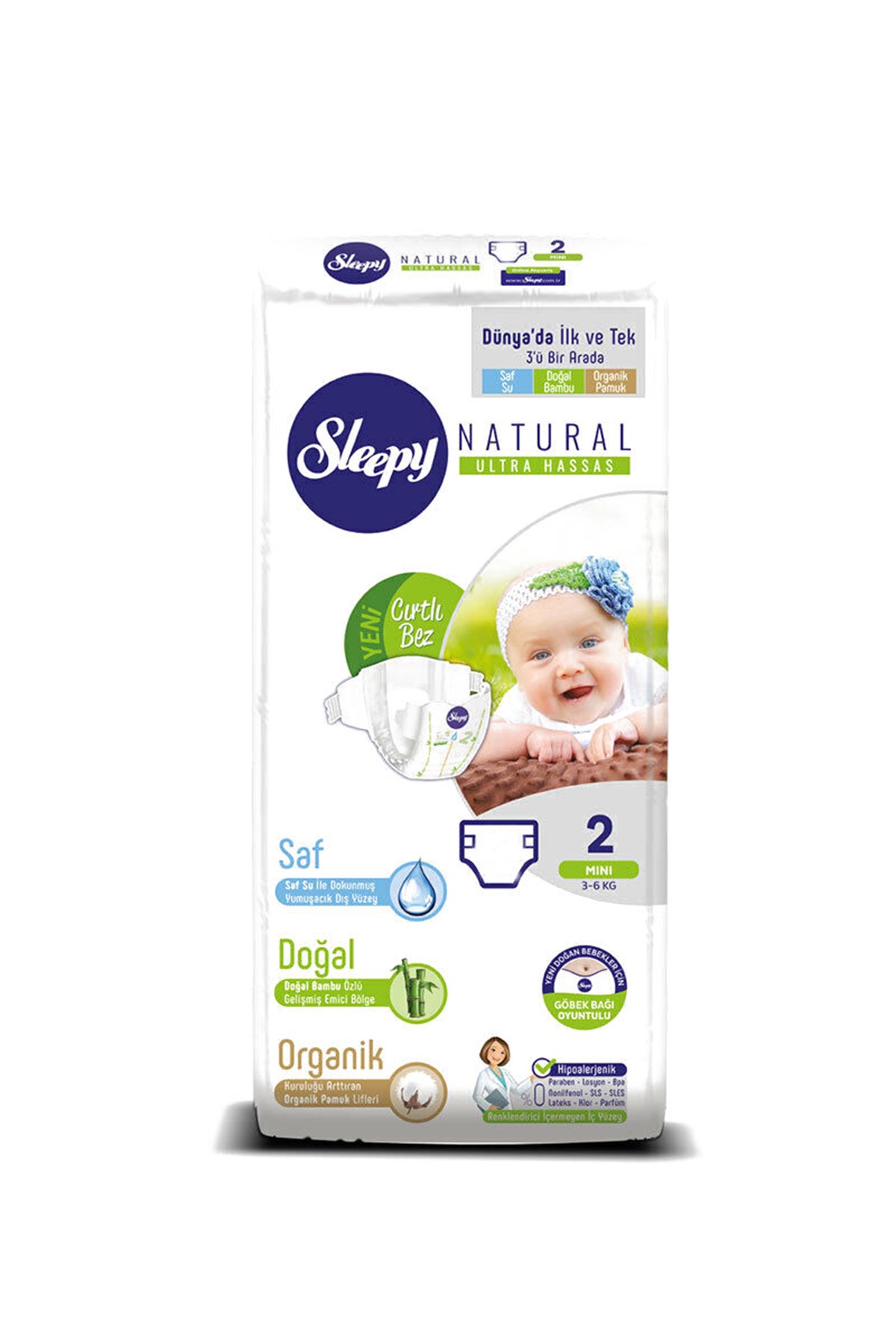 SLEEPY NATURAL COCUK BEZI 3*6 KG
