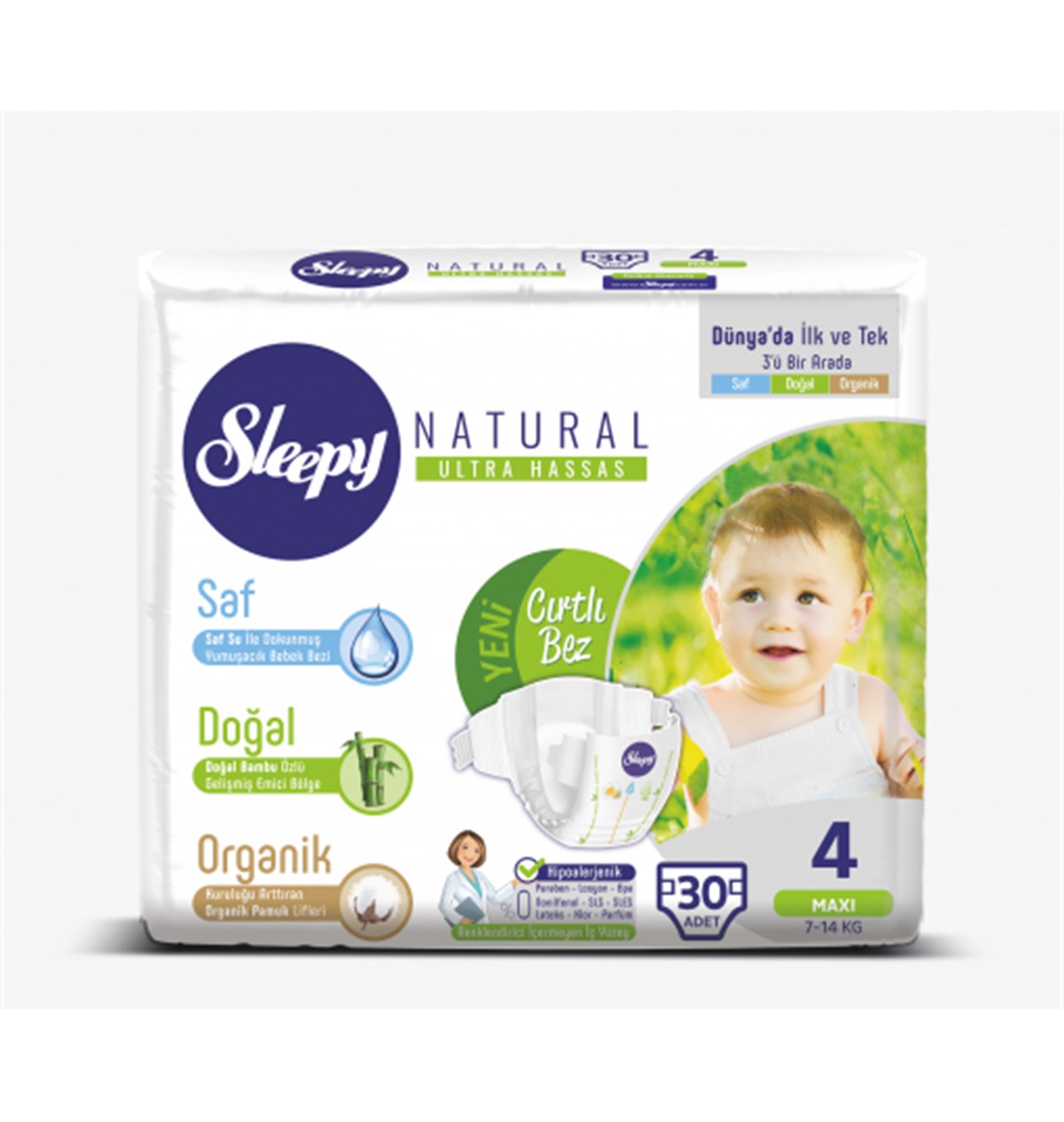 SLEEPY NATURAL COCUK BEZI 7*14 KG