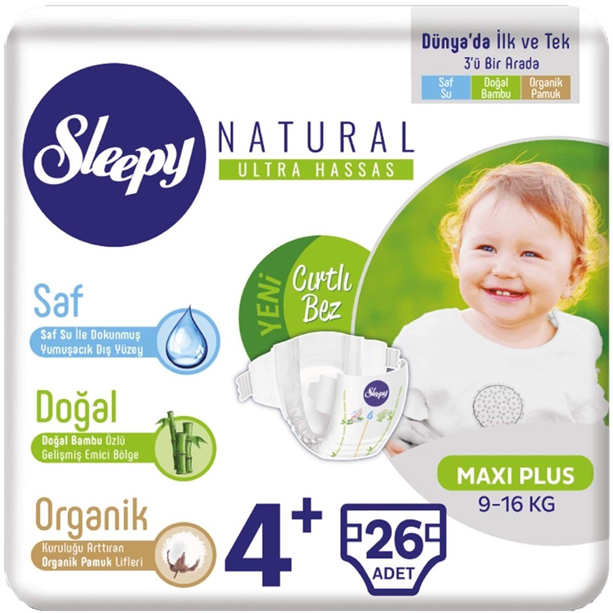 SLEEPY NATURAL COCUK BEZI 9*16 KG