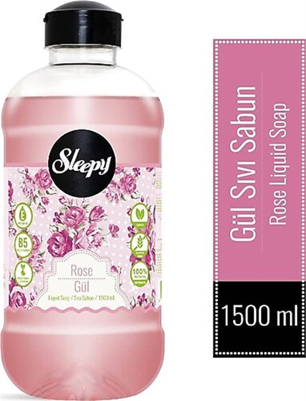 Sleepy Sıvı Sabun 1500 Ml Gül