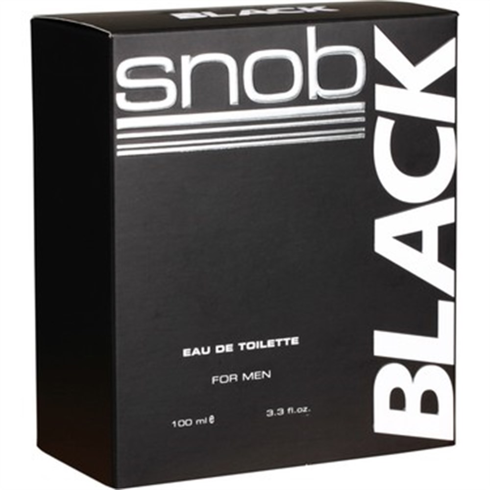 Snob Edt Black 100 Ml
