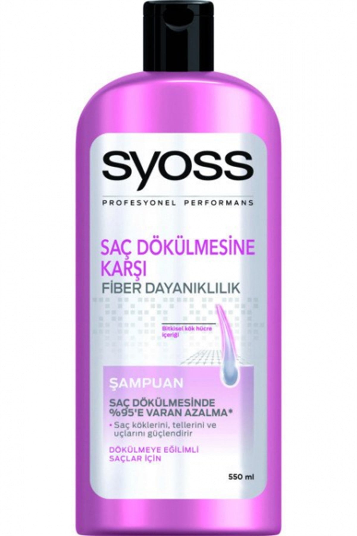 SYOSS SAMPUAN 550ML FIBER DOKULME KARSITI