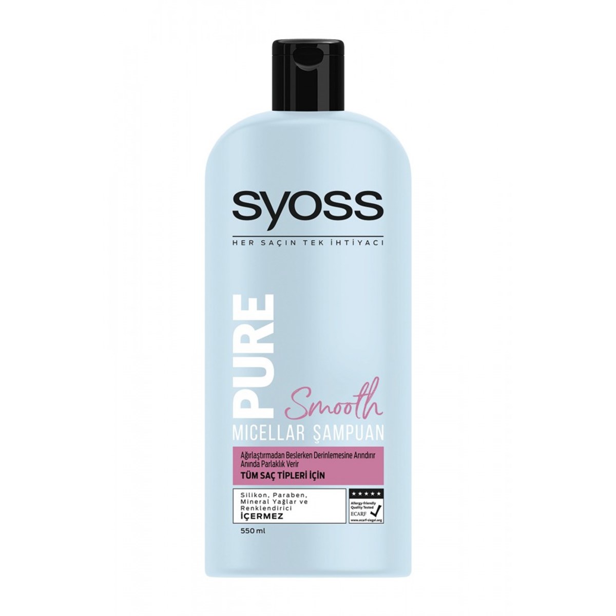 SYOSS SAMPUAN 550ML PURE