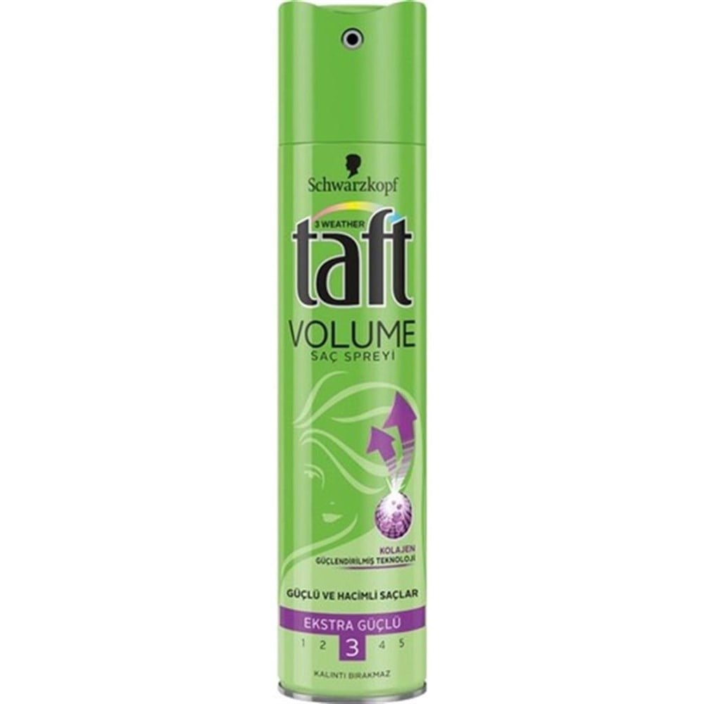 Taft Saç Spreyi Volume Extra Güçlü 250 Ml