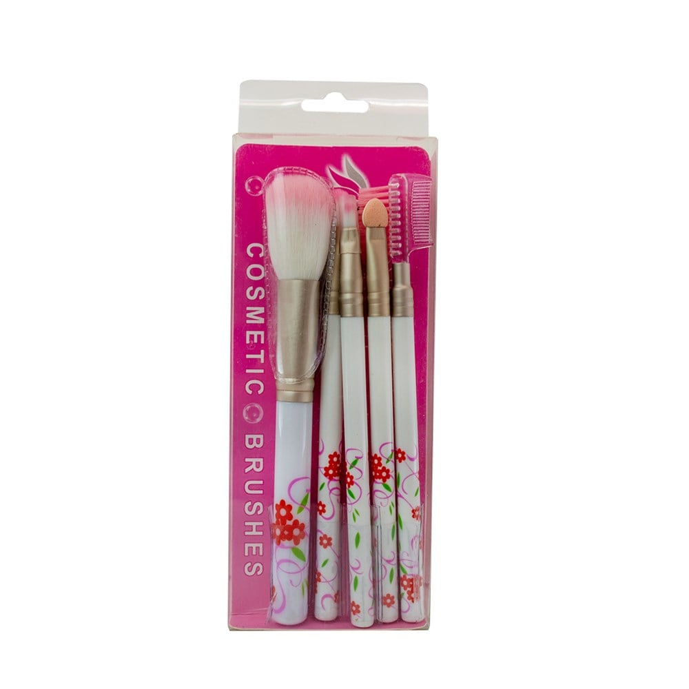 Tan Fırça Allık Set 5891N 5Li Kristal Samur Tüy 008