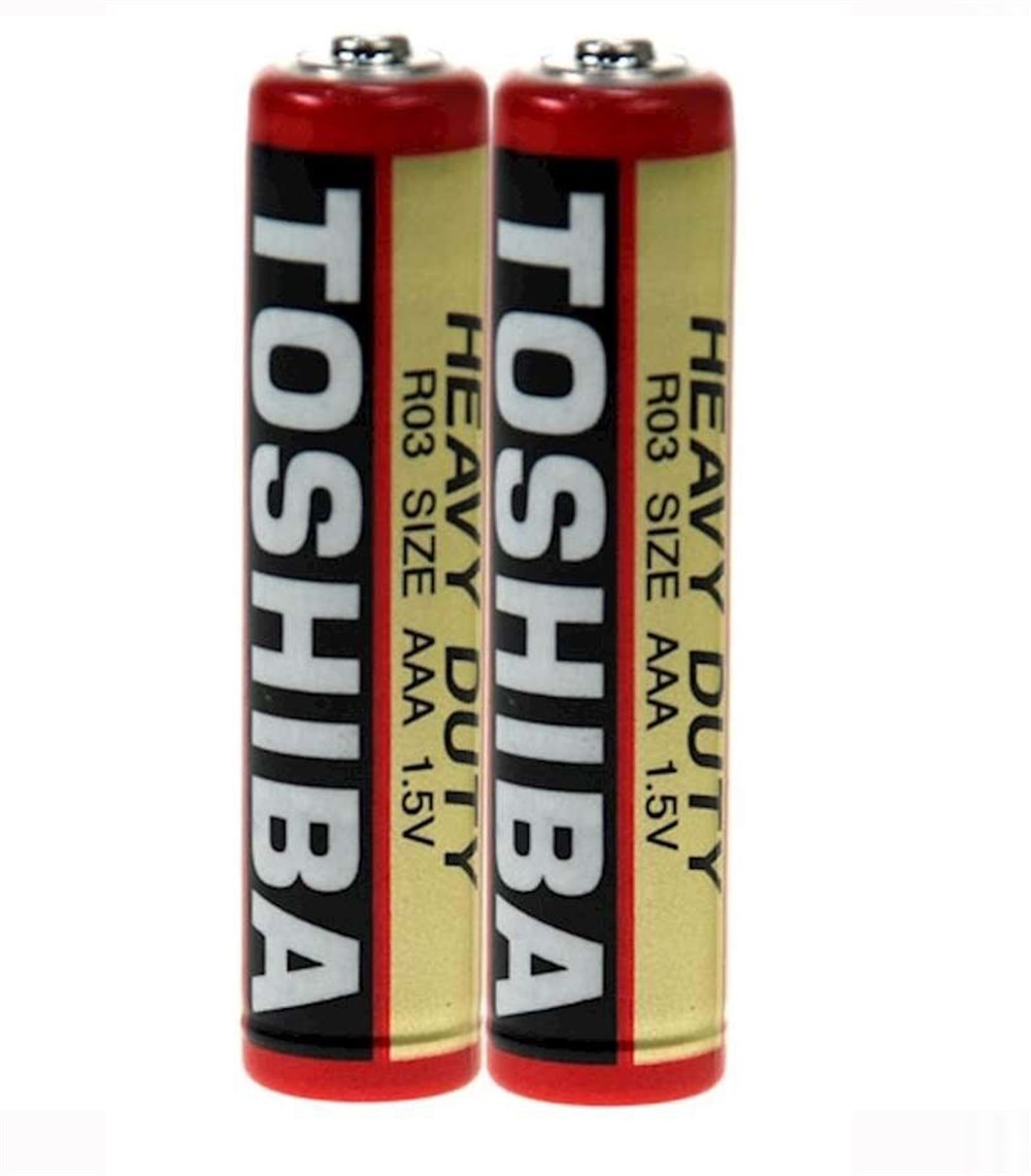 Toshiba R03KG İnce Pil 2'li