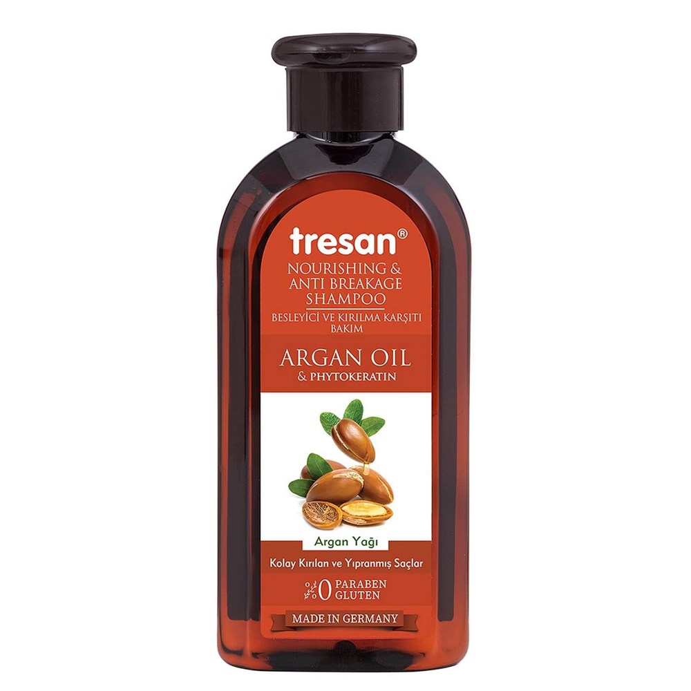 Tresan 300 Ml Argan yağı Besleyici ve Kırılma Karşıtı Bakım şampuanı 