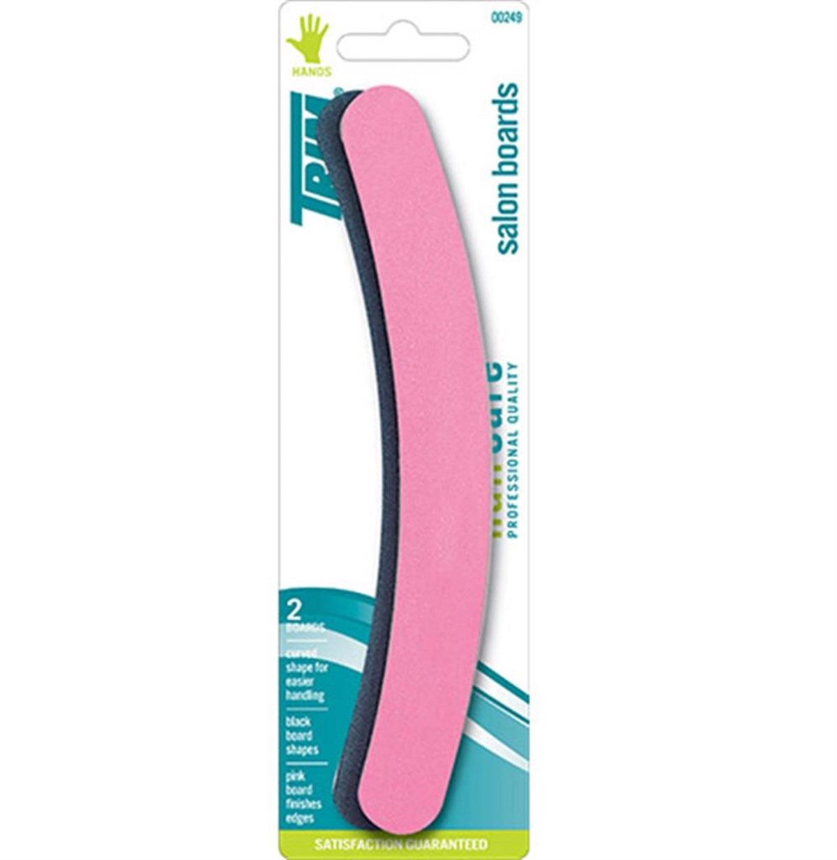 Trım 2'lı Kağıt Törpü Pembe/Siyah – CB-05