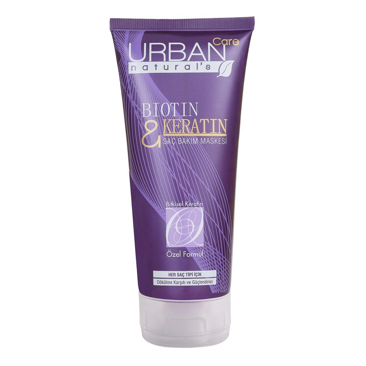 Urban Care Biotin & Keratin Saç Bakım Maskesi 200 Ml