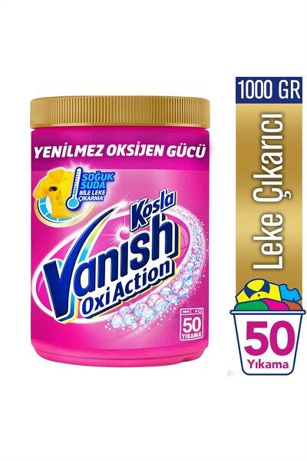 Vanish Kosla Renkliler İçin Gold Toz Leke Çıkarıcı 1000 gr 