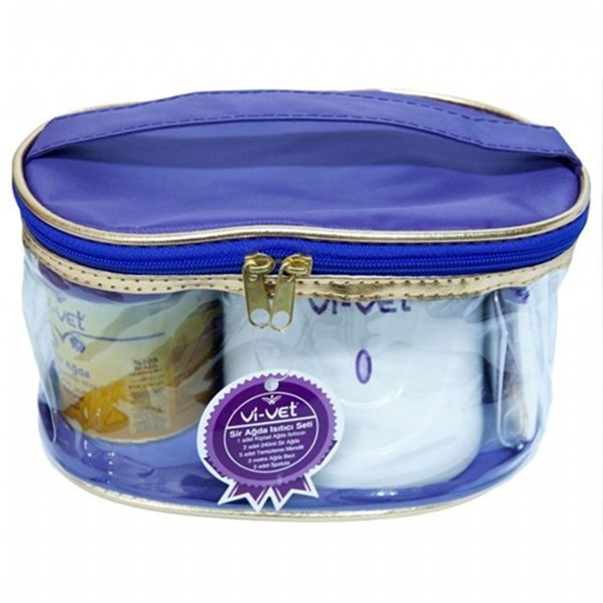 Vi-Vet Isıtıcılı Sir Ağda Seti 240 Ml