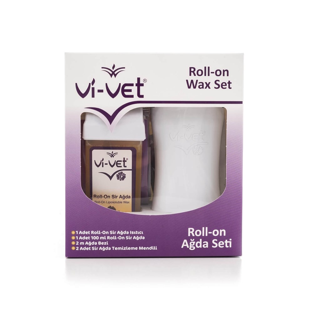 Vi vet Roll On Ağda Wax Set