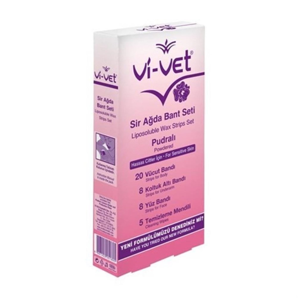 Vi-Vet Sir Ağda Bant Seti Pudralı 41'li
