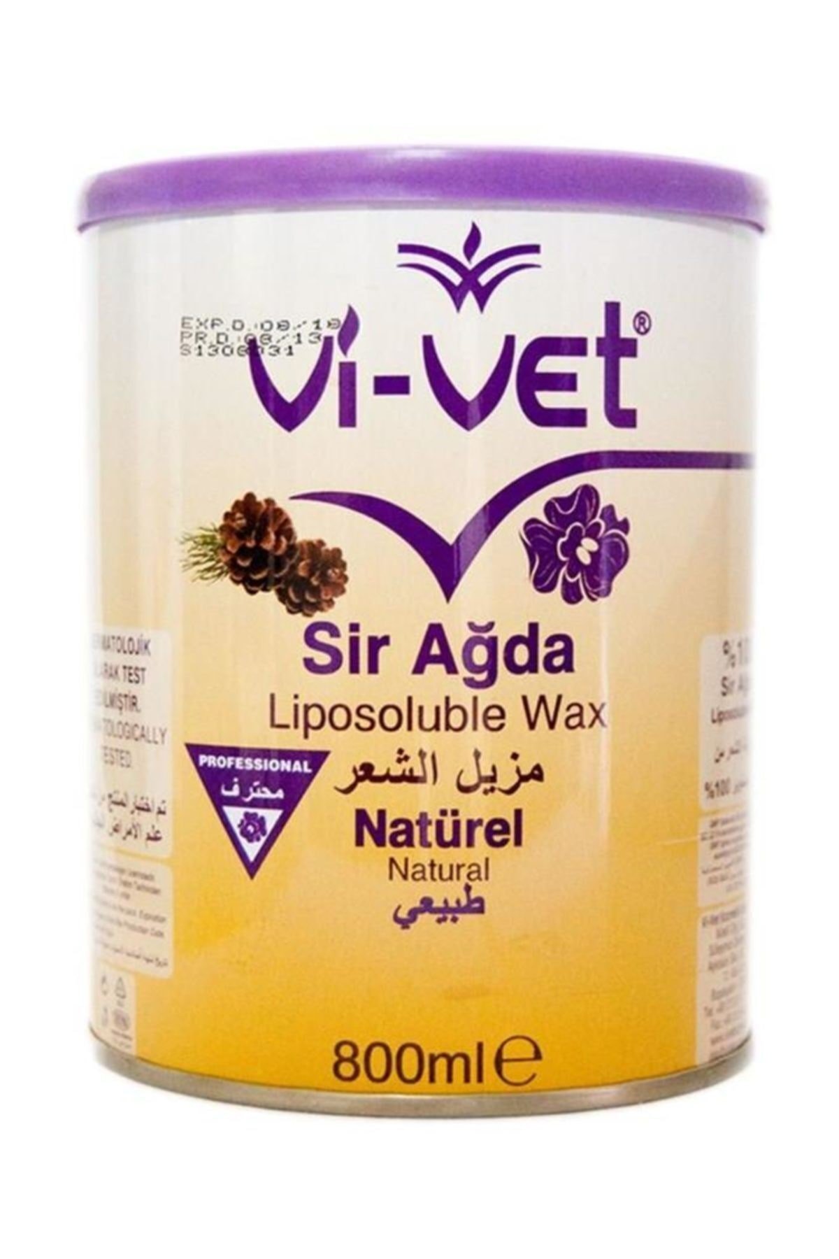 Vi-Vet Sir Ağda Naturel 800 Ml