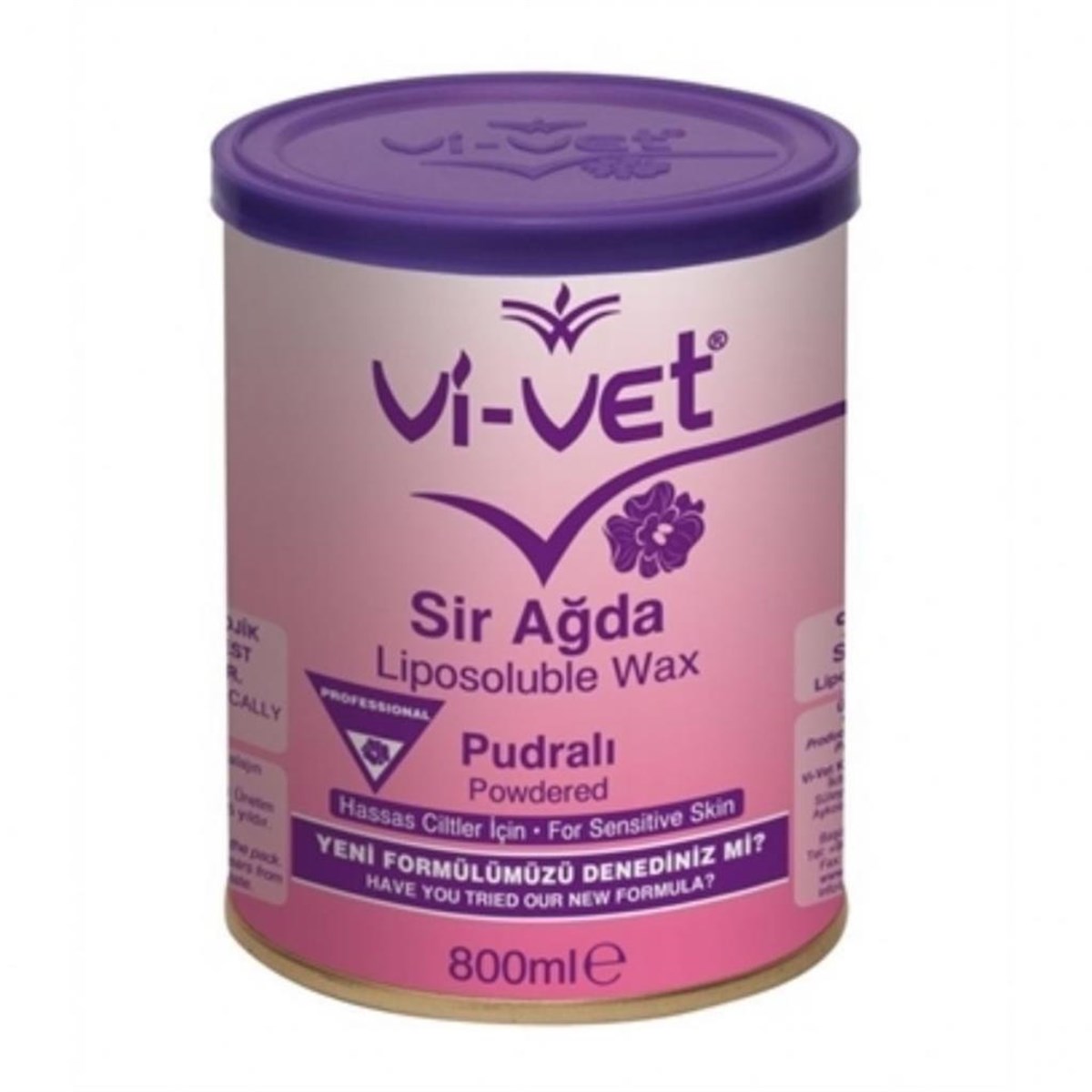 Vi-Vet Sir Ağda Pudralı 800 Ml
