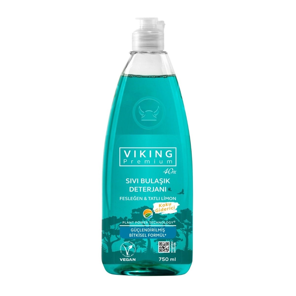 Viking Premium Bulaşık Deterjanı Fesleğen Tatlı Limon 750 Ml