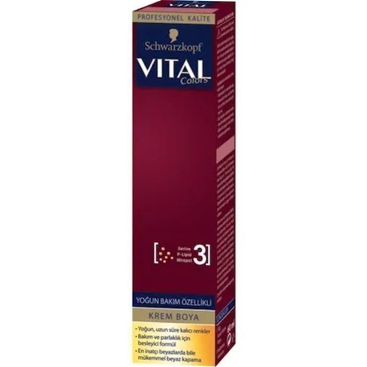 Vital Colors Tüp Krem Boya 10-0 Platin Sarı 60 ML