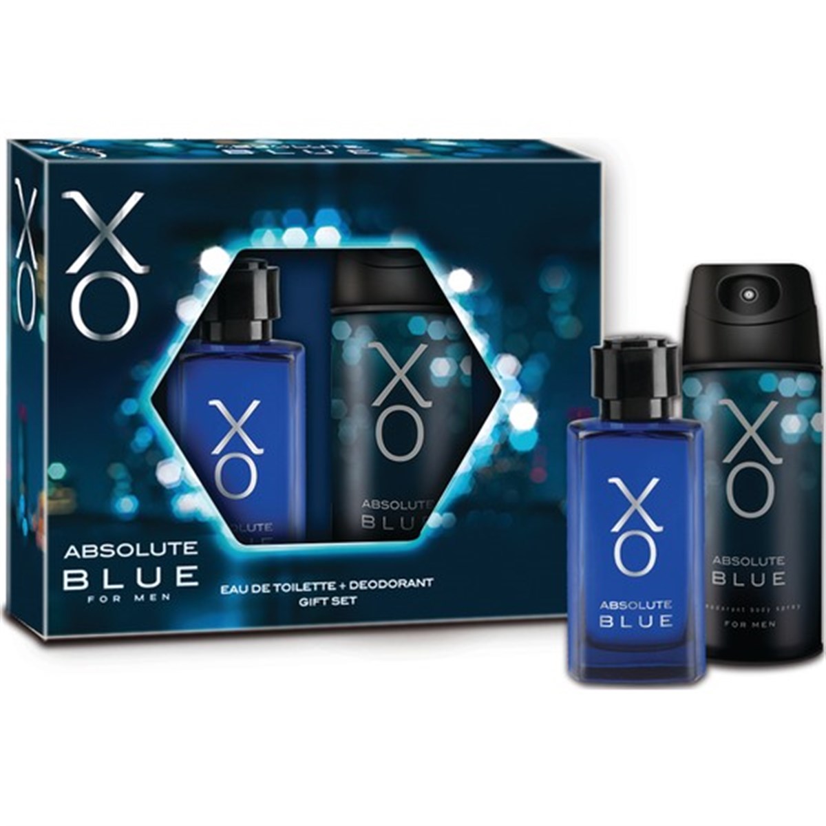 Xo Absolute Blue Men EDT 100 Ml Erkek Parfüm +125 Ml Deodorant Set