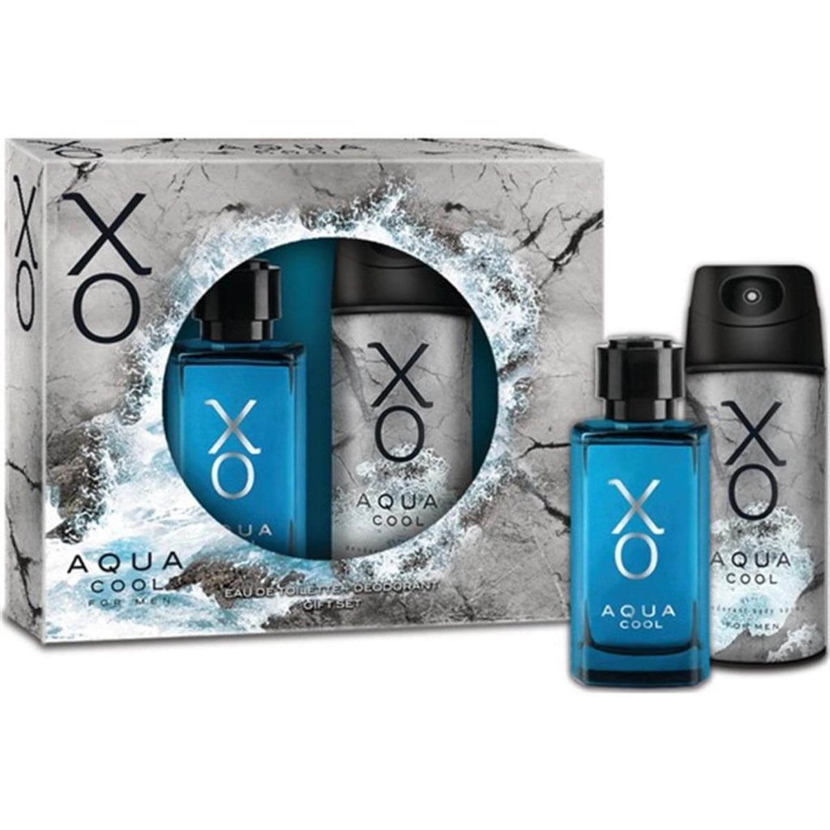 Xo Aqua Cool Men EDT 100 Ml Erkek Parfüm +125 Ml Deodorant Set
