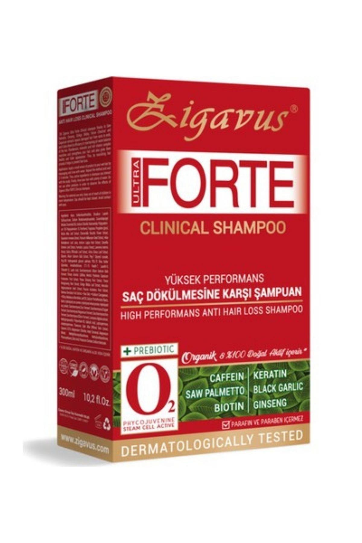 ZIGAVUS SAMPUAN FORTE CLINICAL YAGLI SACLAR