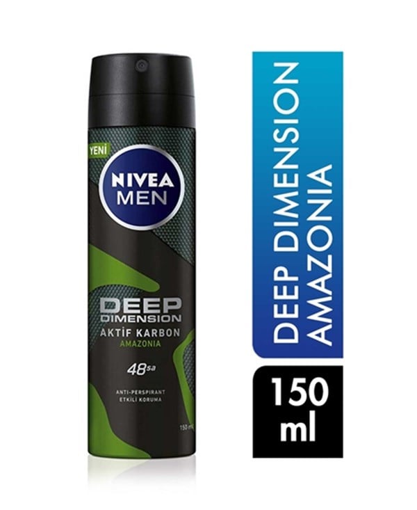 Nivea Deo 150 Ml Deep Dimension Amazonia Erkek