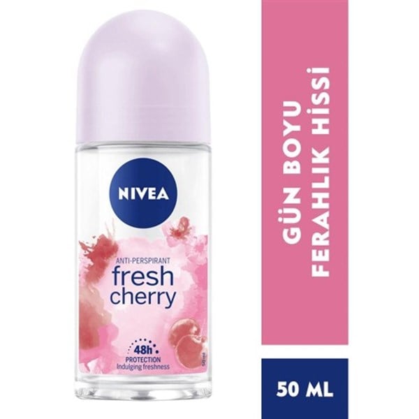 Nivea Roll-On 50 Ml Cherry Kadın 