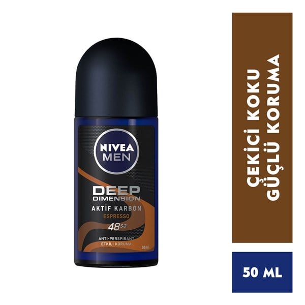Nivea Roll-On Men Deep Espresso 50 Ml