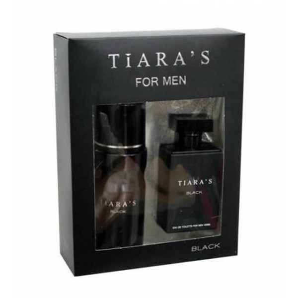 Tiaras Black Erkek Parfüm 100 Ml + Deodorant 150 Ml Set Cossta