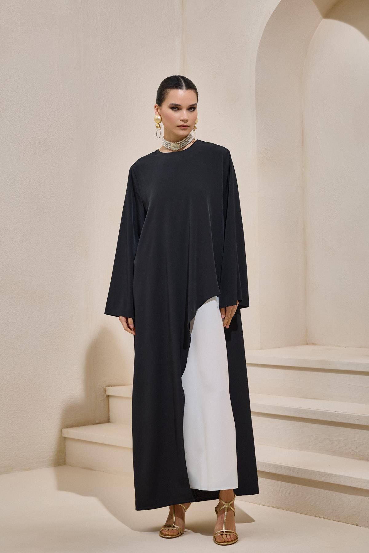 DOUBLE DRESS SET BLACK