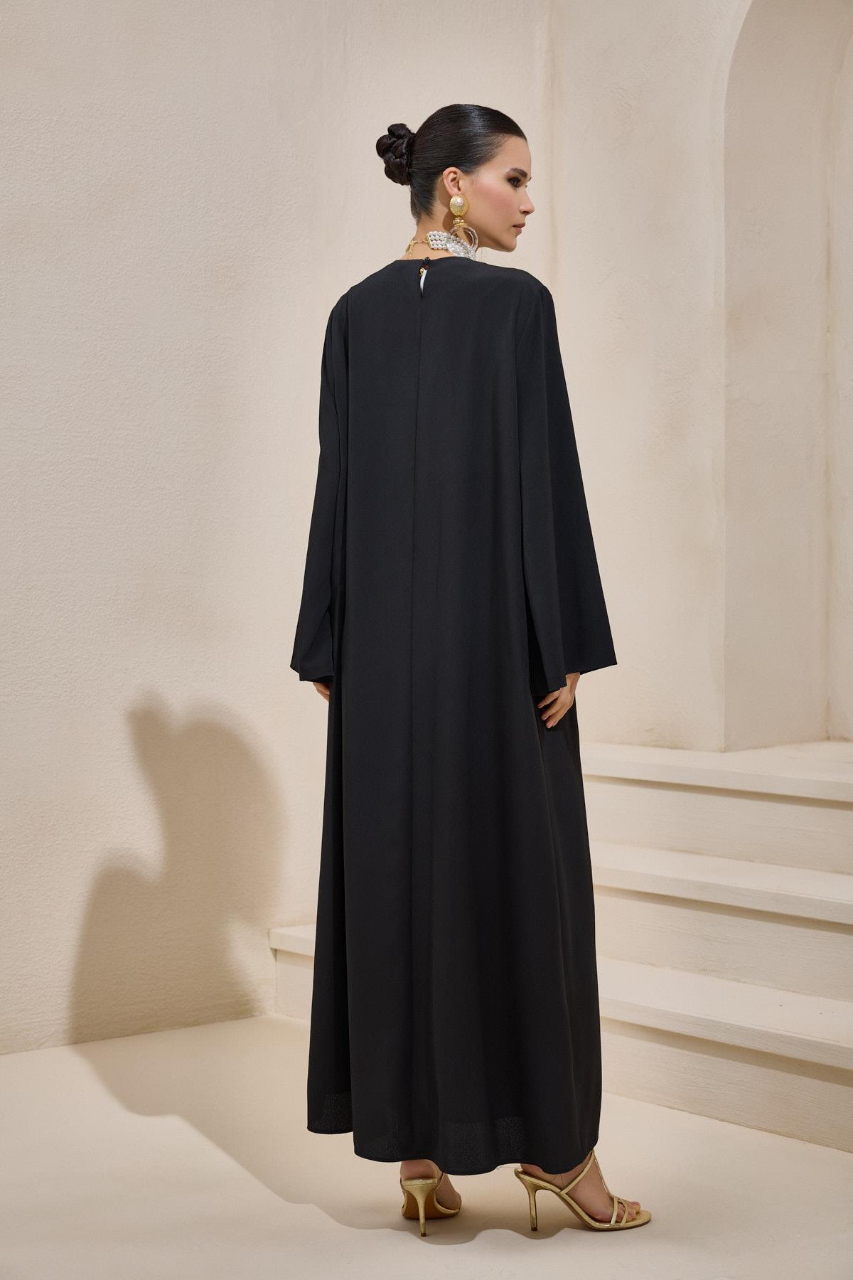 DOUBLE DRESS SET BLACK