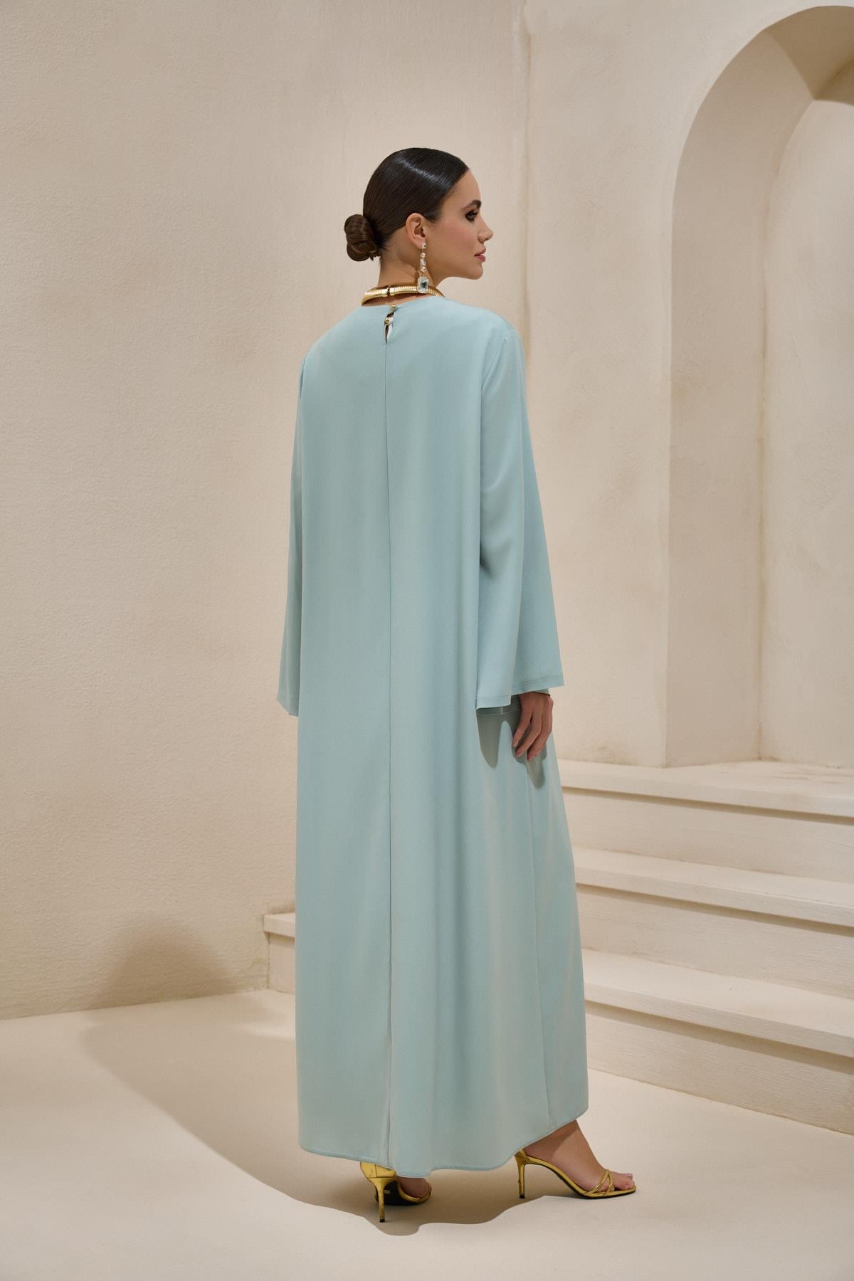 DOUBLE DRESS SET MINT GREEN