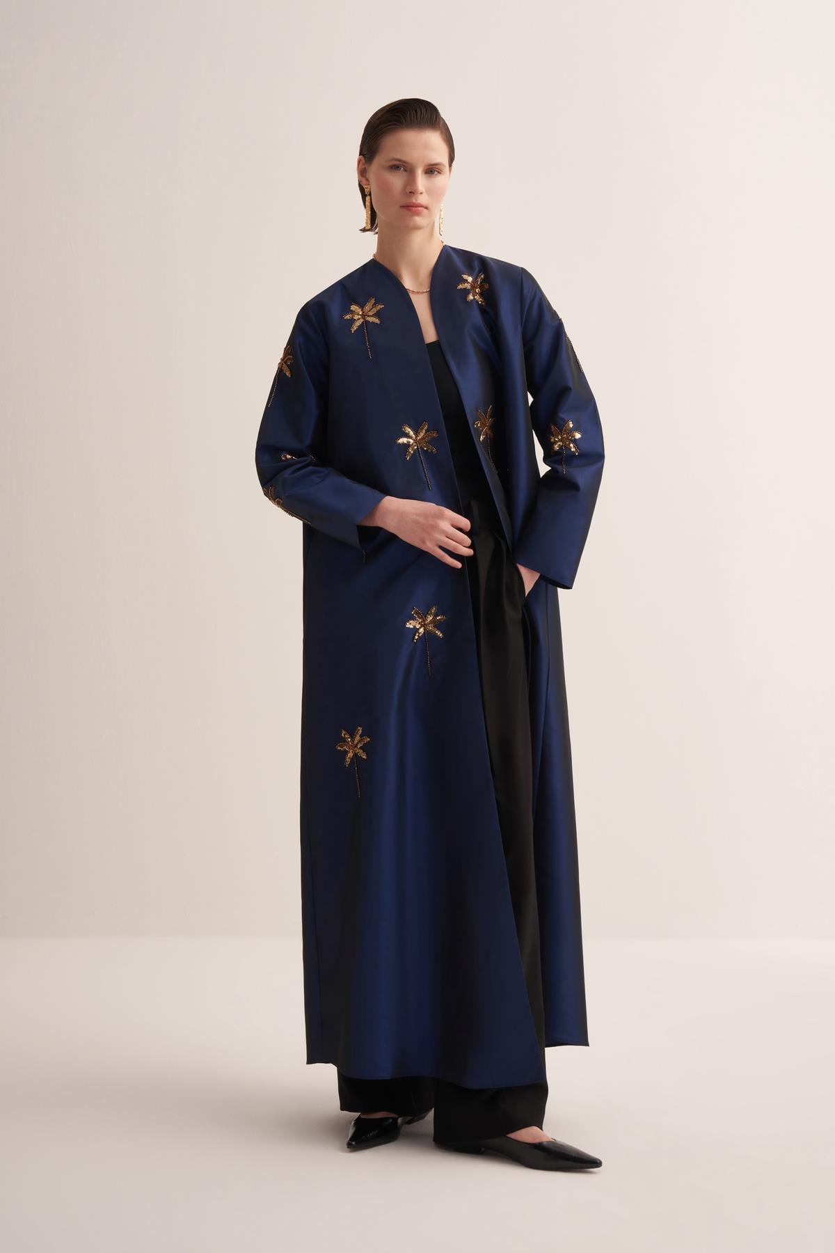GLAMOR ABAYA NAVY BLUE