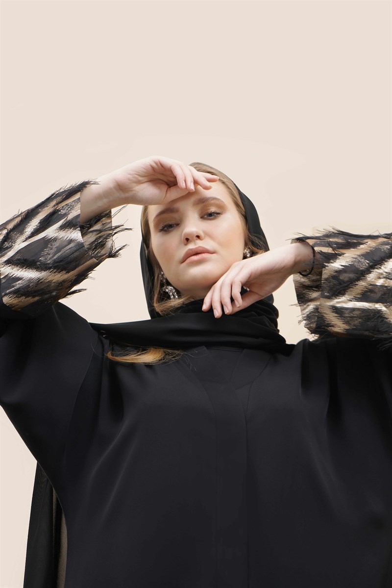 Gold Jakar Detay Abaya