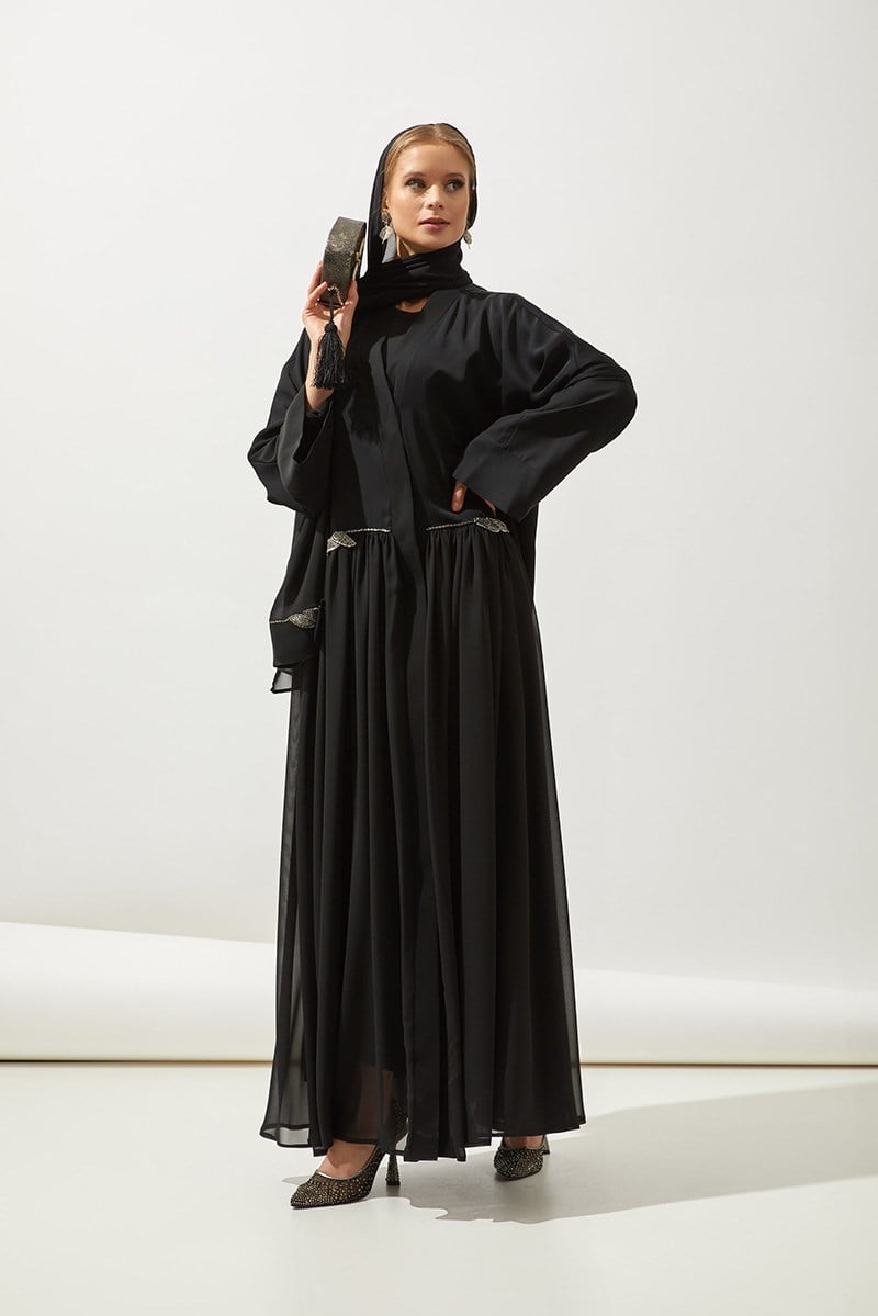 LEAF ABAYA HANDMADE