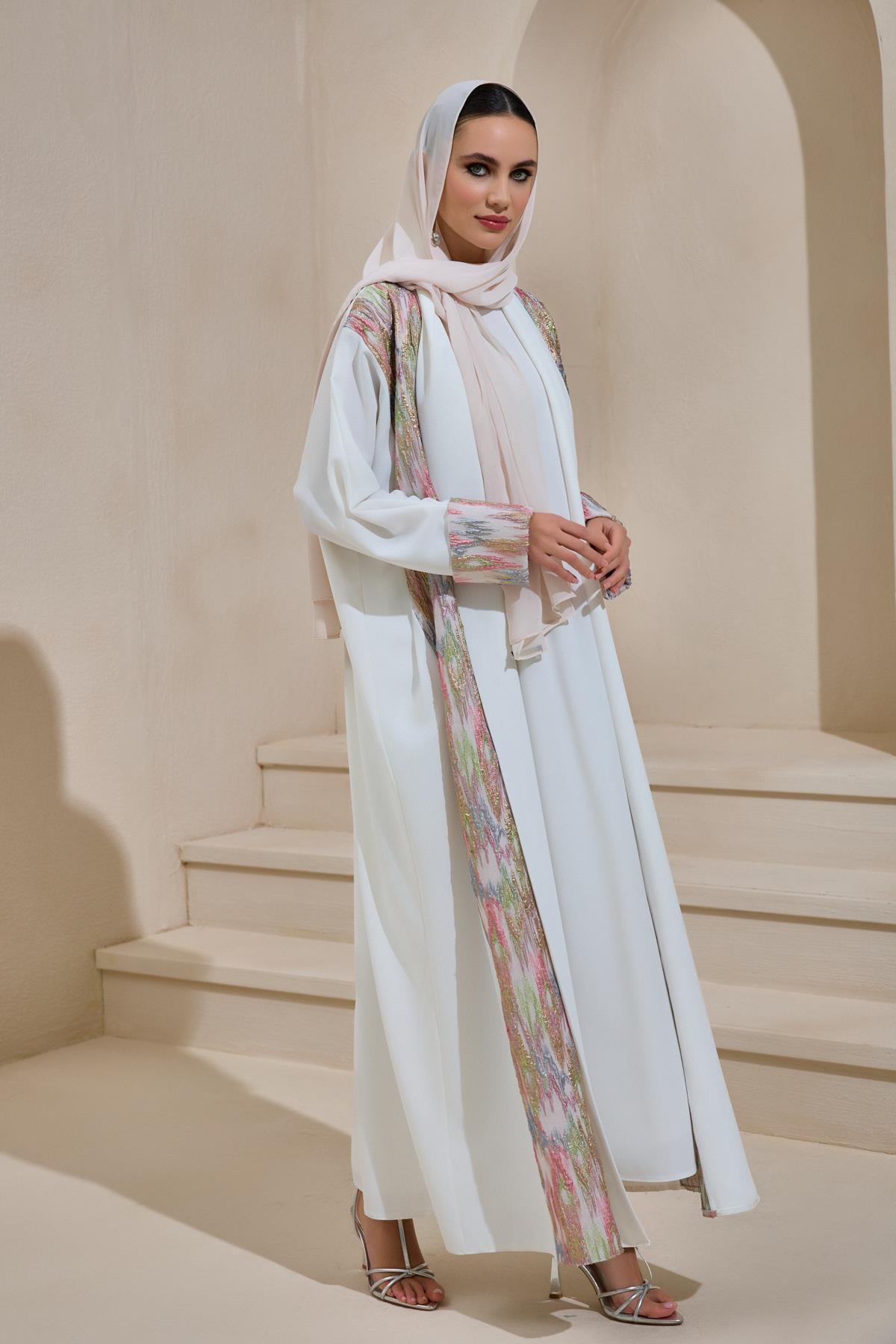 MİRA ABAYA SET CREAM