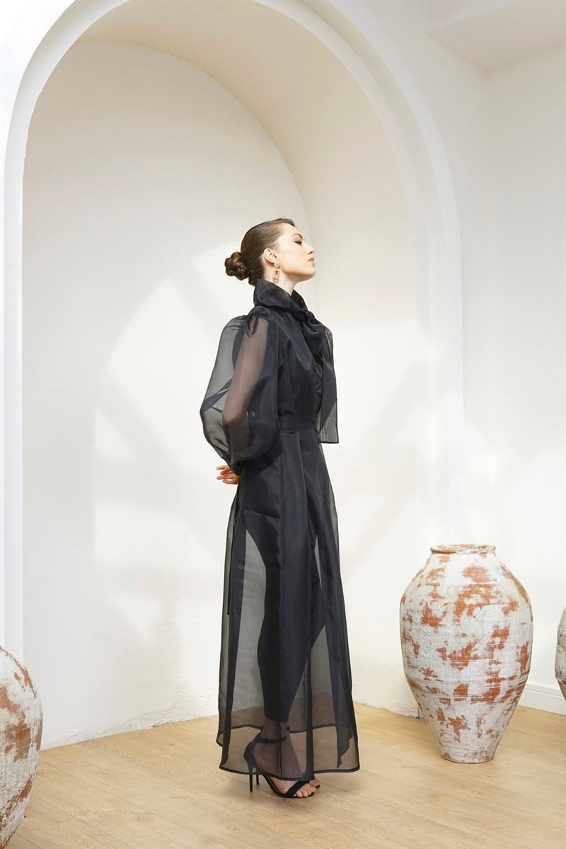 ORGANZE DRESS ABAYA