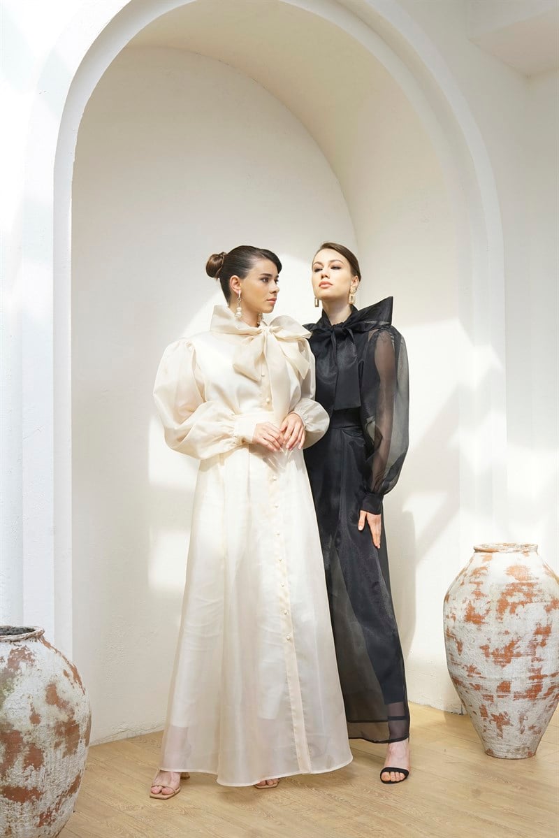 ORGANZE DRESS ABAYA