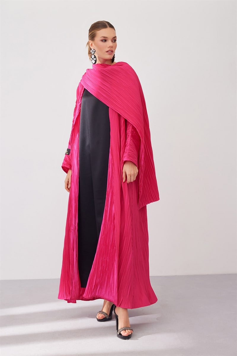 PİLİSE ABAYA-CREAM