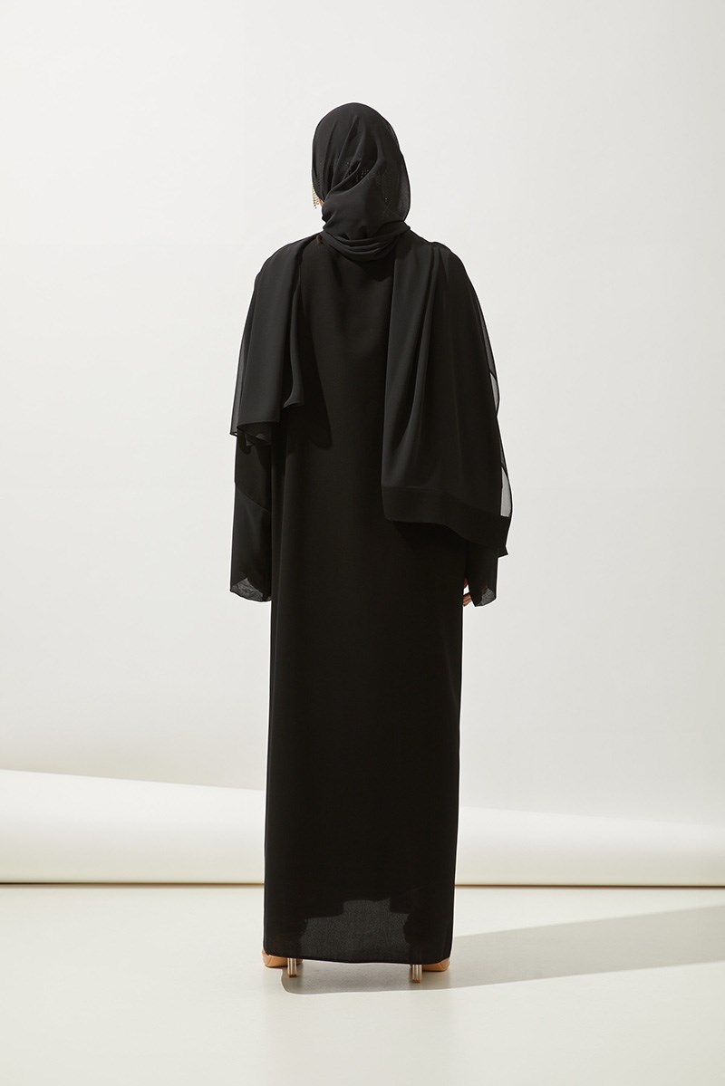 SAHRA ABAYA SET-BLACK