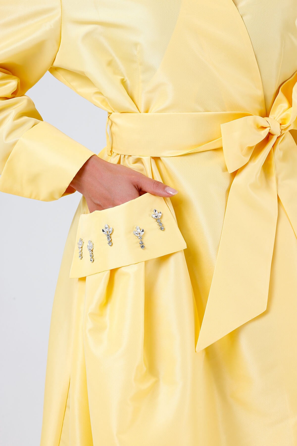 SAMRA ABAYA-YELLOW