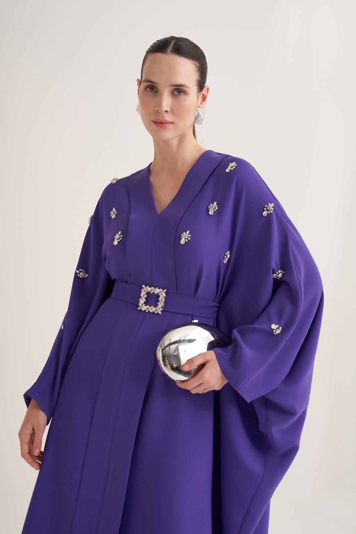 SELENA KAFTAN-PURPLE