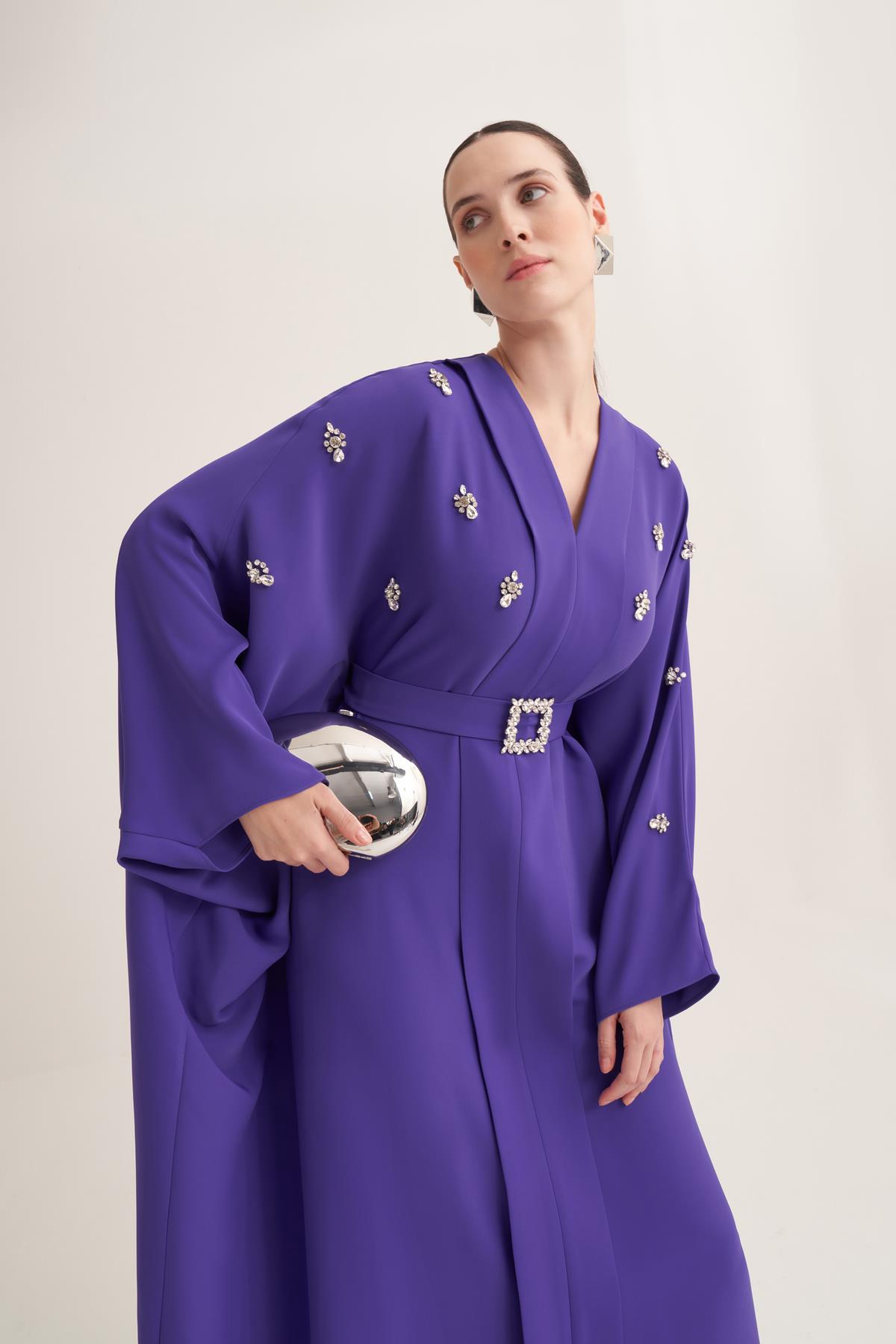 SELENA KAFTAN-PURPLE