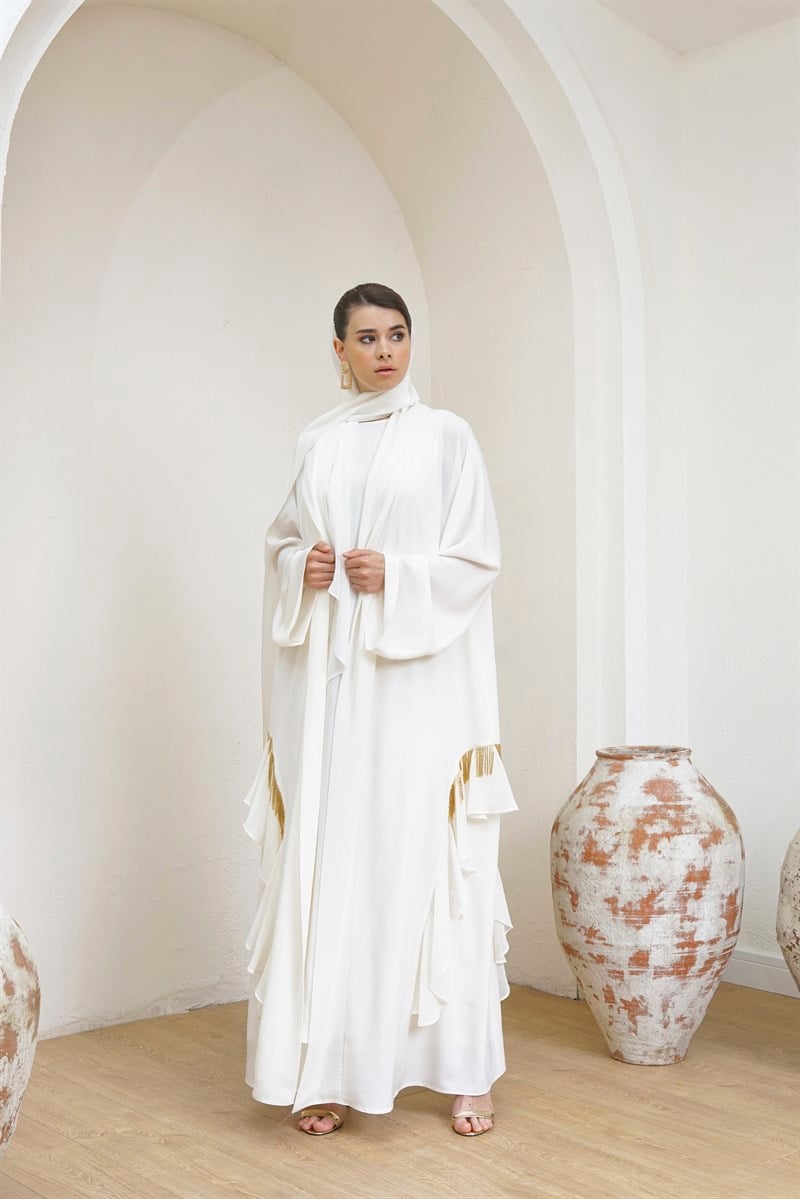 SPECIAL ABAYA - EKRU