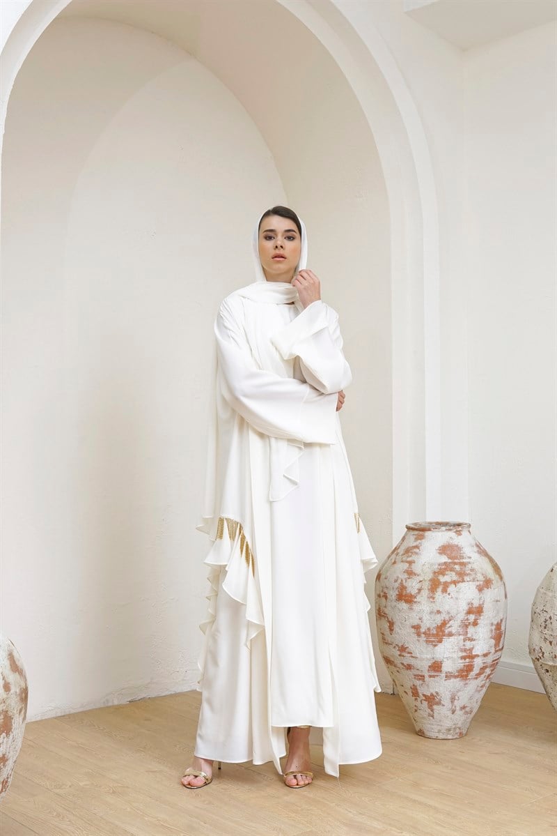 SPECIAL ABAYA - EKRU