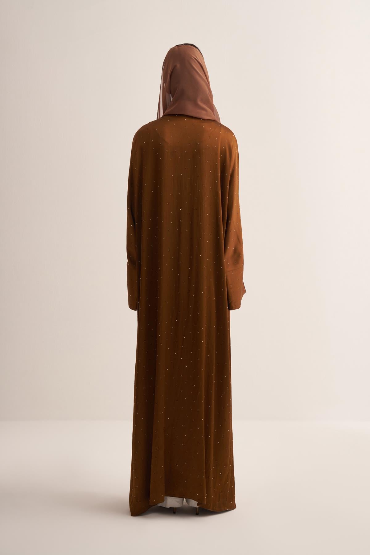 STYLISH ABAYA GOLDEN COLOR