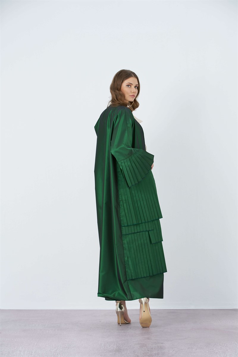 TAFTA ABAYA - EMERALD GREEN