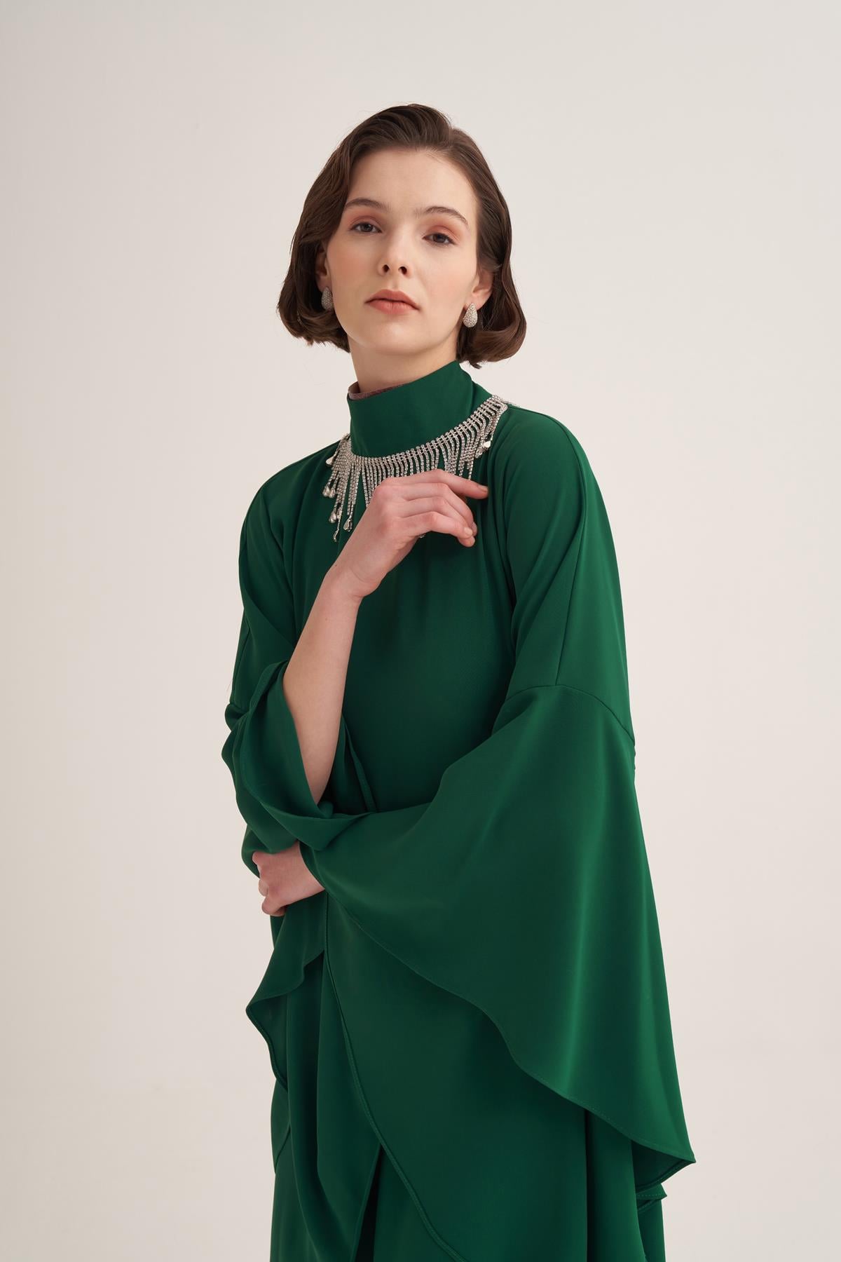 VALERIA KAFTAN-EMERALD GREEN