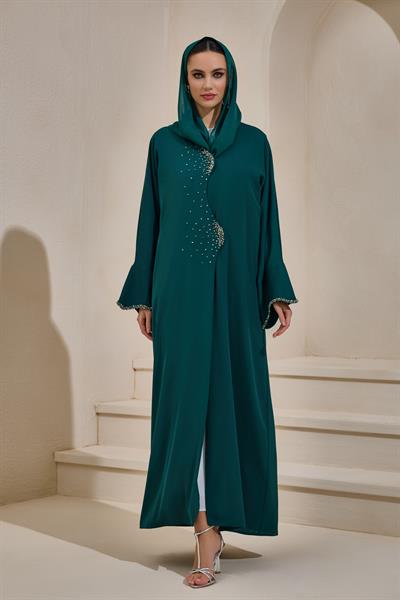 AMARA ABAYA SET GREEN